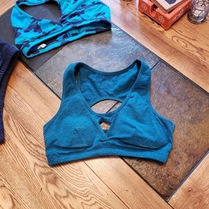 Celestial Bodiez Sports Bra - Peacock